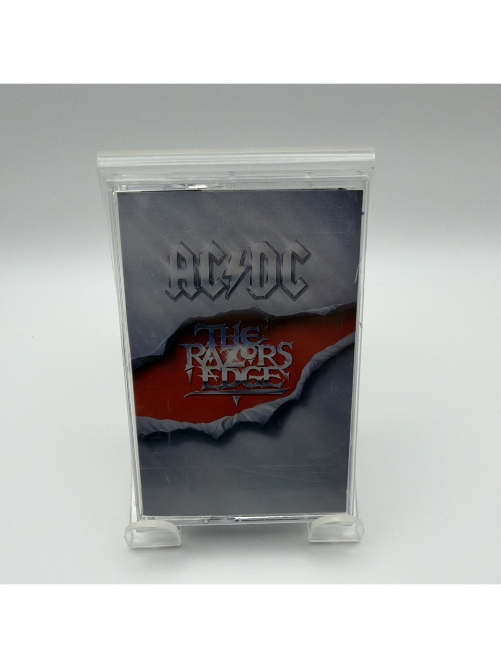 AC/DC - The Razors Edge Cassette Tape, Made In Canada, VG Condition !!